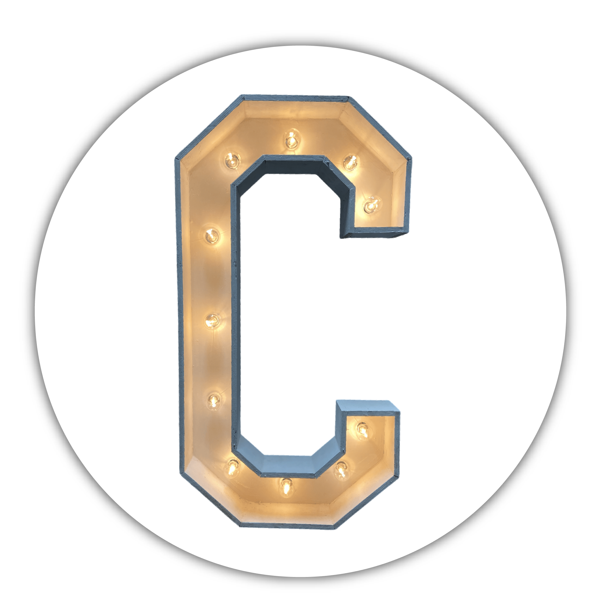 Lichtletter "C"